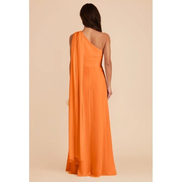 Birdy Grey Melissa Dress in Apricot Chiffon Size XS Formal Wedding Bridesmaid - Picture 4 of 9